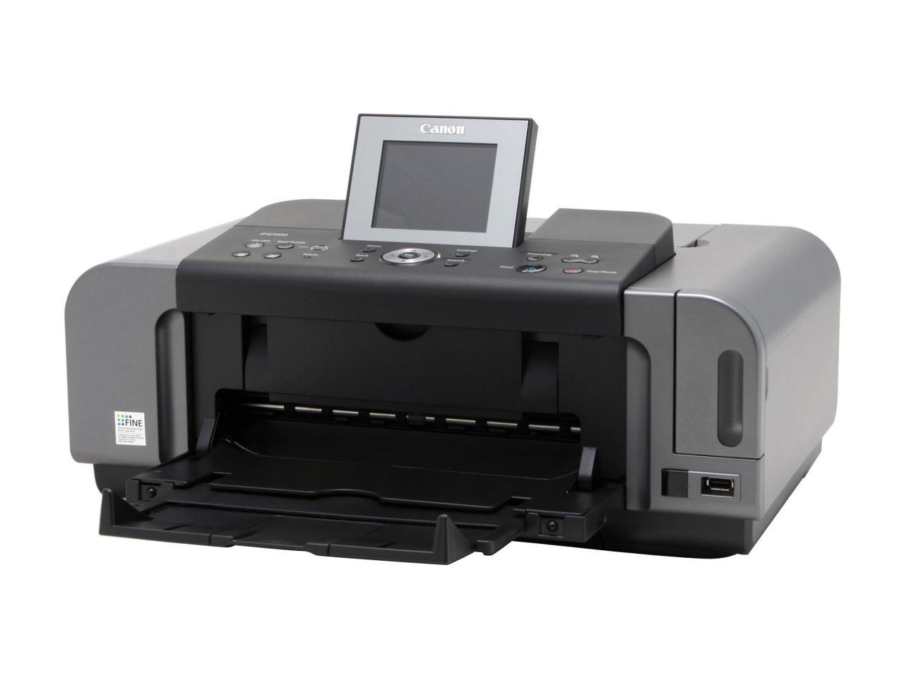 Canon PIXMA iP6700D 9600 x 2400 dpi USB, Bluetooth 3.5-inch LCD Display Desktop Color InkJet Photo Printer - 1441B002