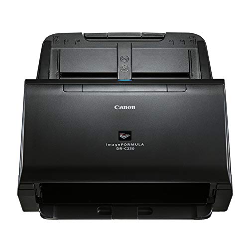Canon imageFORMULA DR-C230 600 x 600 dpi 30 ppm USB Automatic Duplex Scanning Desktop Color Sheetfed Document Scanner - 2646C002