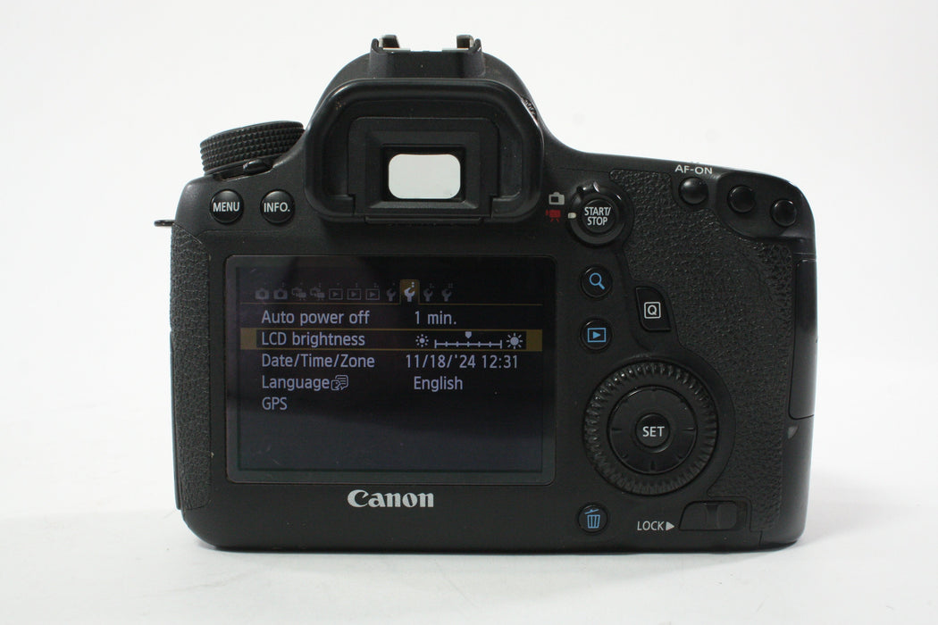 Canon 6D DSLR Camera Body with Shutter Count of 124,975