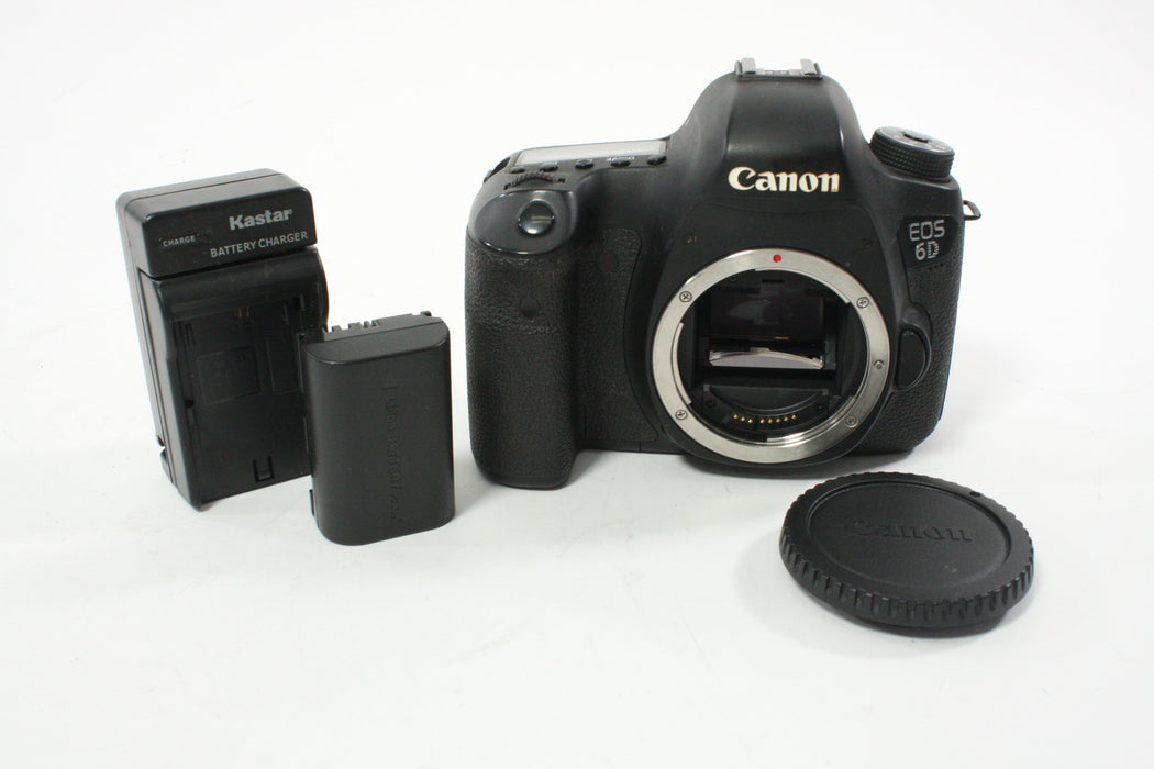 Canon 6D DSLR Camera Body with Shutter Count of 124,975