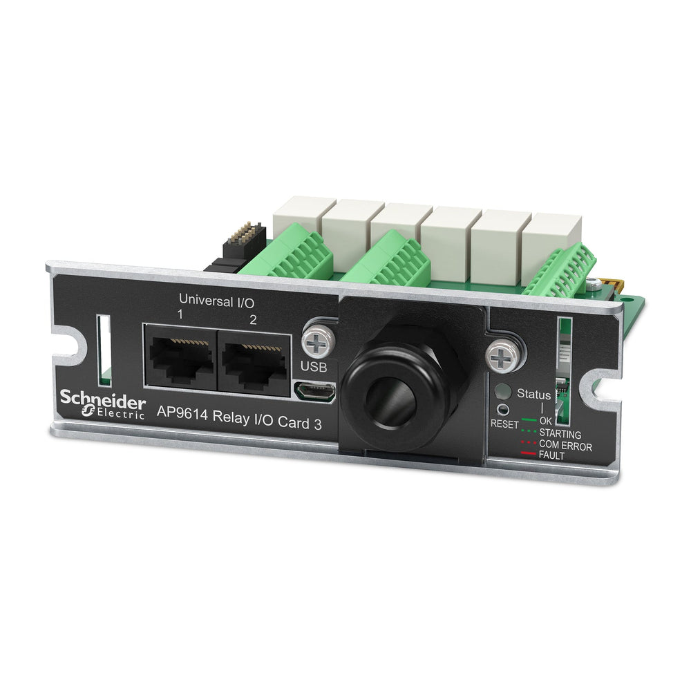 APC AP9614 Dry Contact I/O SmartSlot UPS Management Card