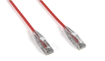 Cat 6A, UTP, Slim