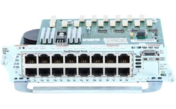 Cisco 1 16 port 10/100 EtherSwitch - NM-16ESW