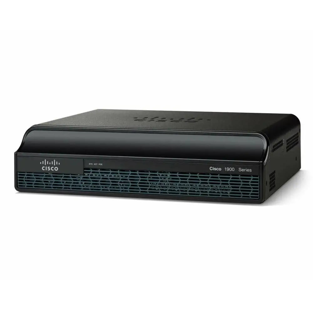 Cisco 1941 Integrated Services Router | CISCO1941/K9 | 2x GE, 2x EHWIC, IP Base - Refurbished