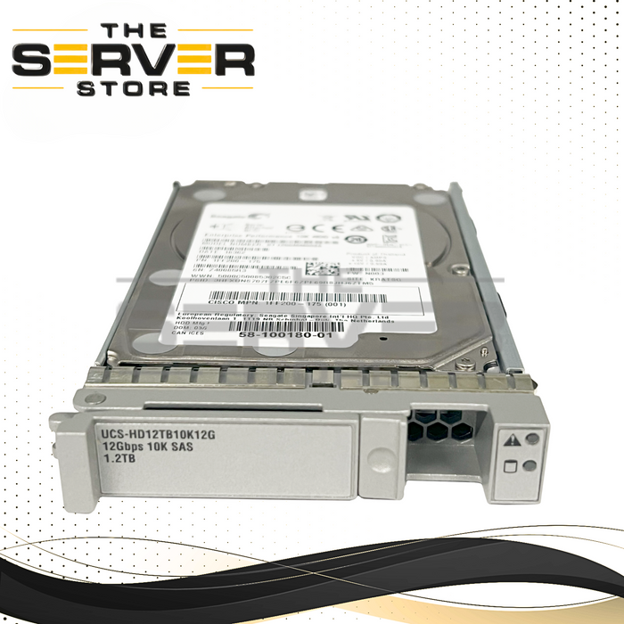 Cisco 1.2TB SAS 12G 10K SFF 2.5" HDD w/Tray Seagate ST1200MM0088 68-100628-01