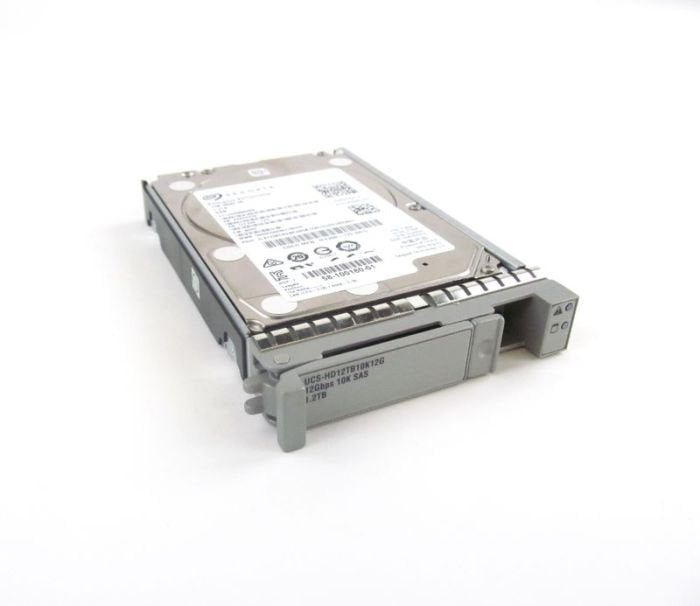 Cisco 1.2TB SAS 12Gb/s Hot Swap 10000RPM 2.5-inch Internal Hard Drive with Tray - UCS-HD12TB10K12G=