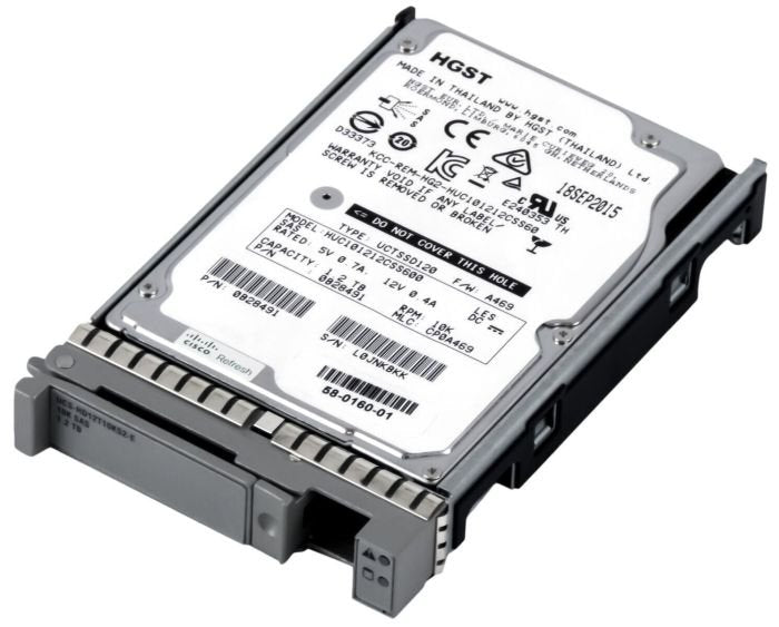 Cisco 1.2TB SAS 6Gb/s Hot Swap 10000RPM 2.5-inch Internal Hard Drive with Tray - UCS-HD12T10KS2-E