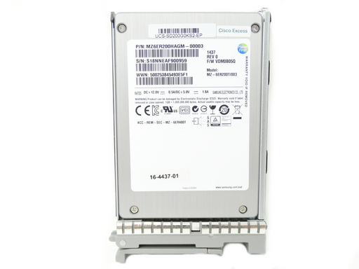 Cisco 200GB SAS 6G SFF 2.5'' SSD UCS-SD200G0KS2-EP