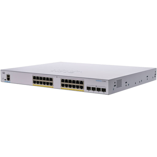 Cisco 24x 10/100/1000 Ethernet PoE+ ports and 370W PoE budget, 4x 1G SFP uplinks Switch - C1000-24FP-4G-L Refurbished