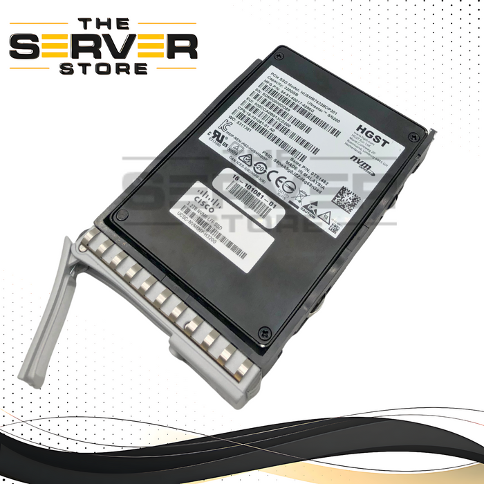 Cisco 3.2TB NVMe U.2 PCIe Gen 3.0 x4 HP SFF 2.5" SSD HGST Ultrastar SN200 16-101081-01 UCSC-NVMEHY-H3200