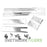 Cisco 4PT-KIT-T2 4 Point Type 1 Rack Mount Kit for Catalyst 9300 Switches