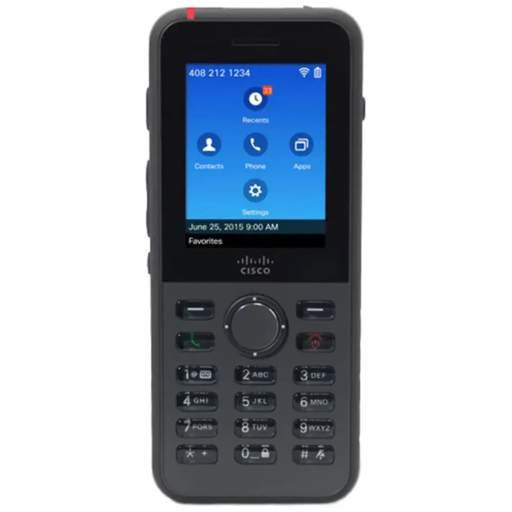 Cisco 8821 Wireless IP Phone Bundle CP-8821-K9-BUN w/ Battery & Charger - New