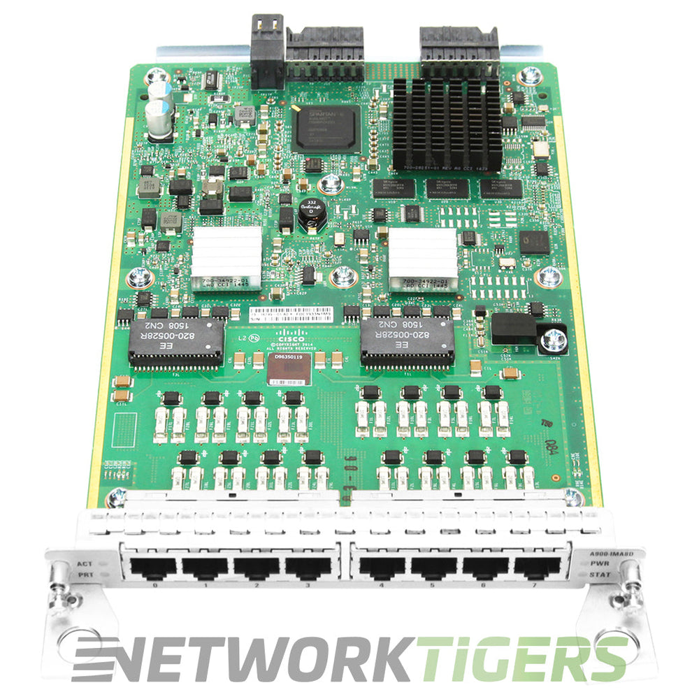 Cisco A900-IMA8D ASR 900 8x RJ48C T1/E1 Router Interface Card