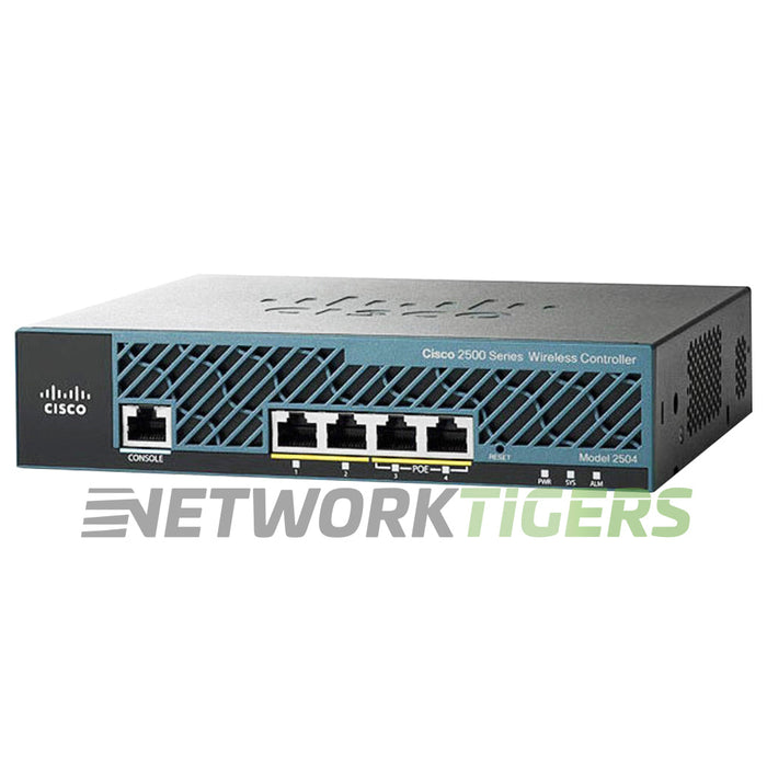 Cisco AIR-CT2504-25-K9 2500 Series 25 Node Wireless Lan Controller
