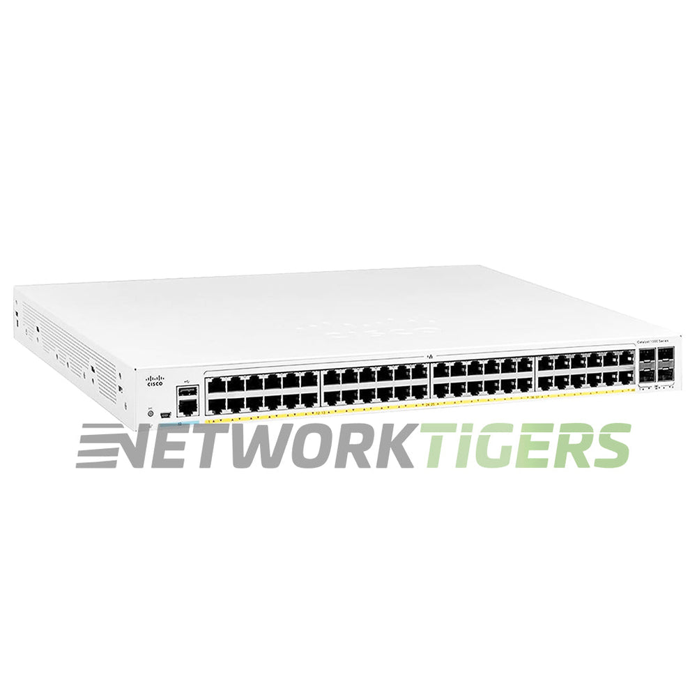 Cisco C1000FE-48T-4G-L Catalyst 1000 48x FE RJ-45 2x 1GB Combo 2x 1GB SFP Switch