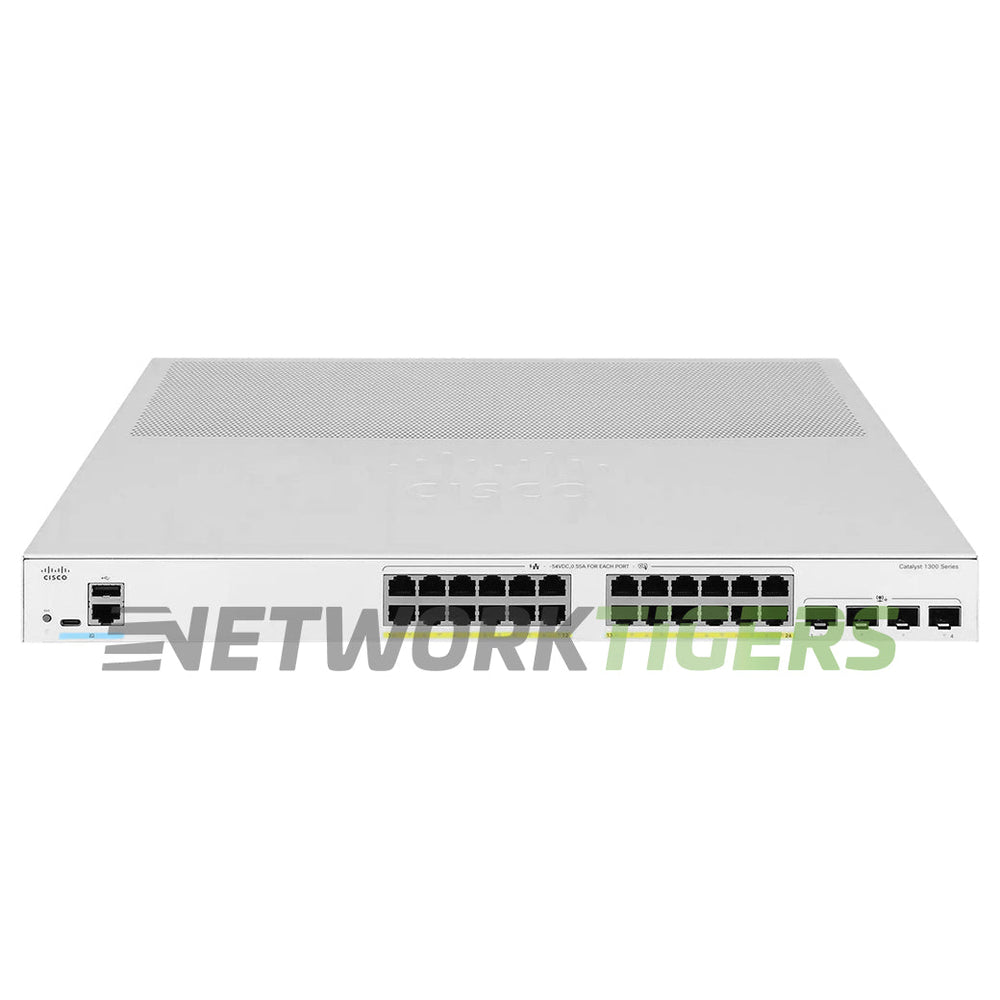 Cisco C1300-24P-4X Catalyst 1300 24x 1GB PoE+ RJ-45 4x 10GB SFP+ Switch