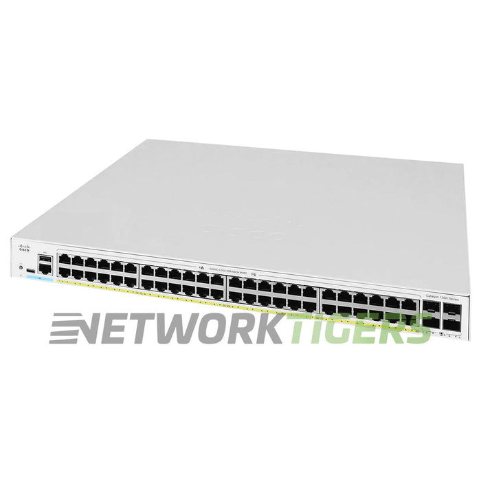 Cisco C1300-48P-4X Catalyst 1300 Series 48x 1GB PoE+ RJ-45 4x 10GB SFP+ Switch