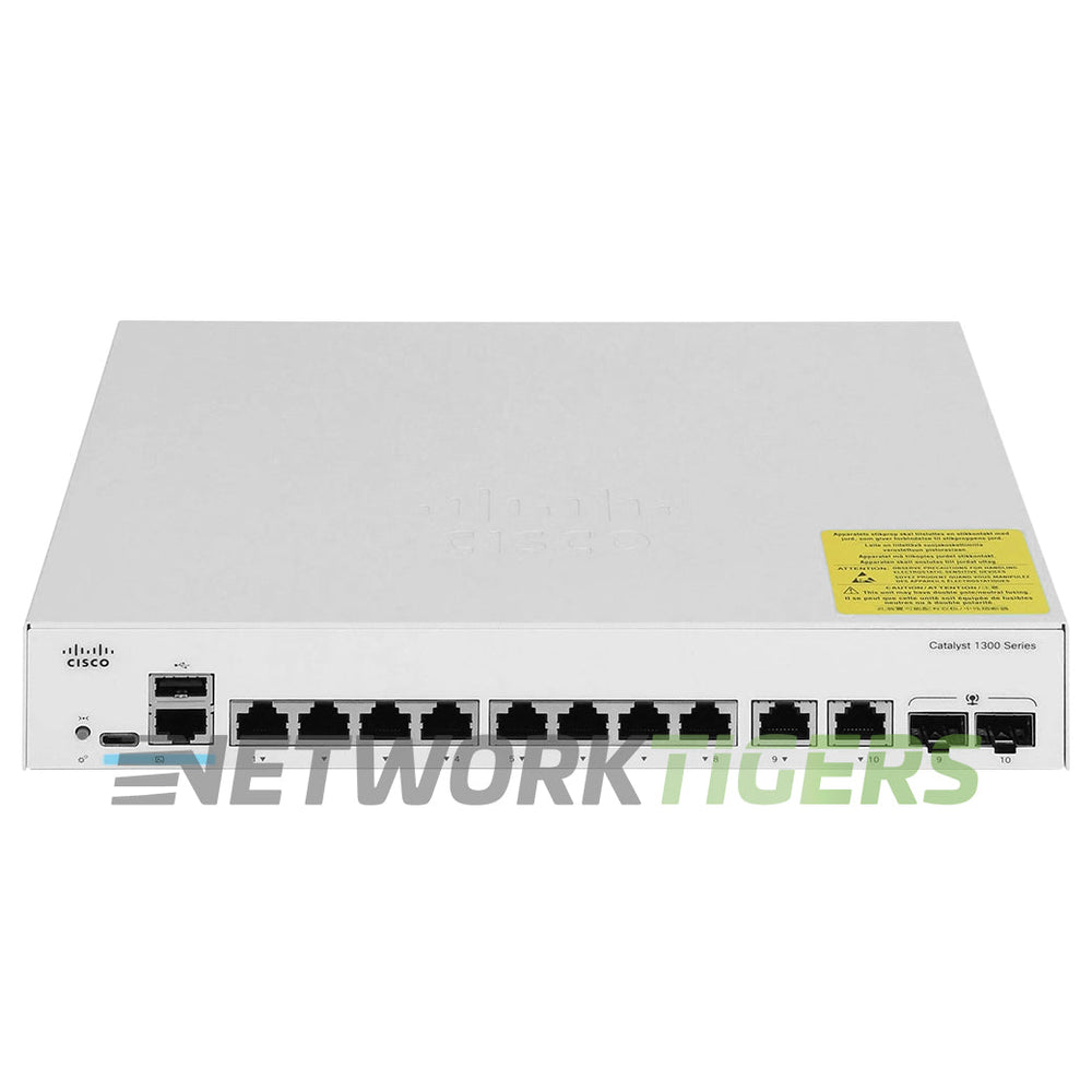 Cisco C1300-8T-E-2G Catalyst 1300 8x 1GB RJ-45 2x 1GB Combo Switch