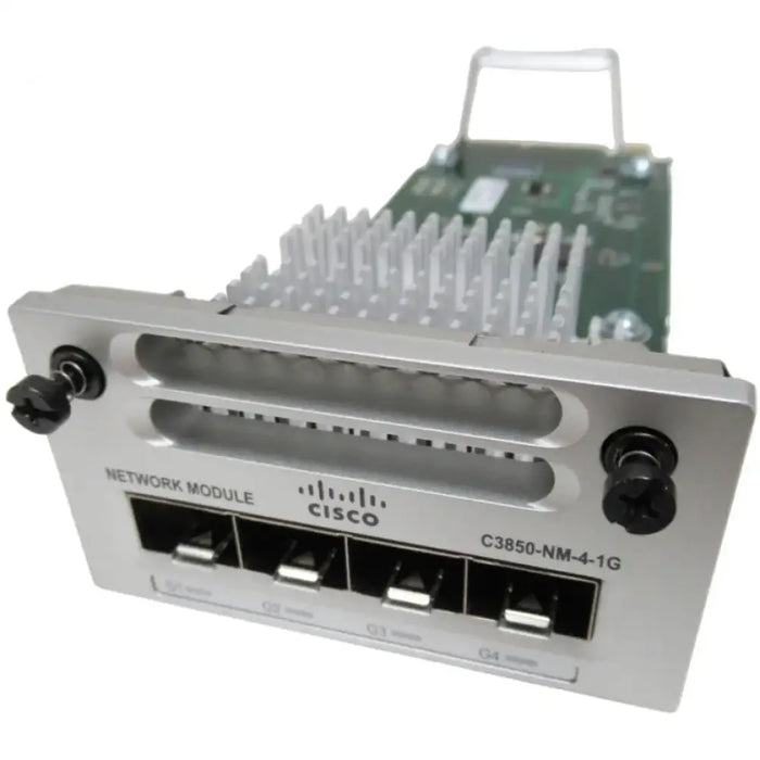 Cisco C3850-NM-4-1G Catalyst 3850 4-Port 1GE SFP Network Module - Refurbished
