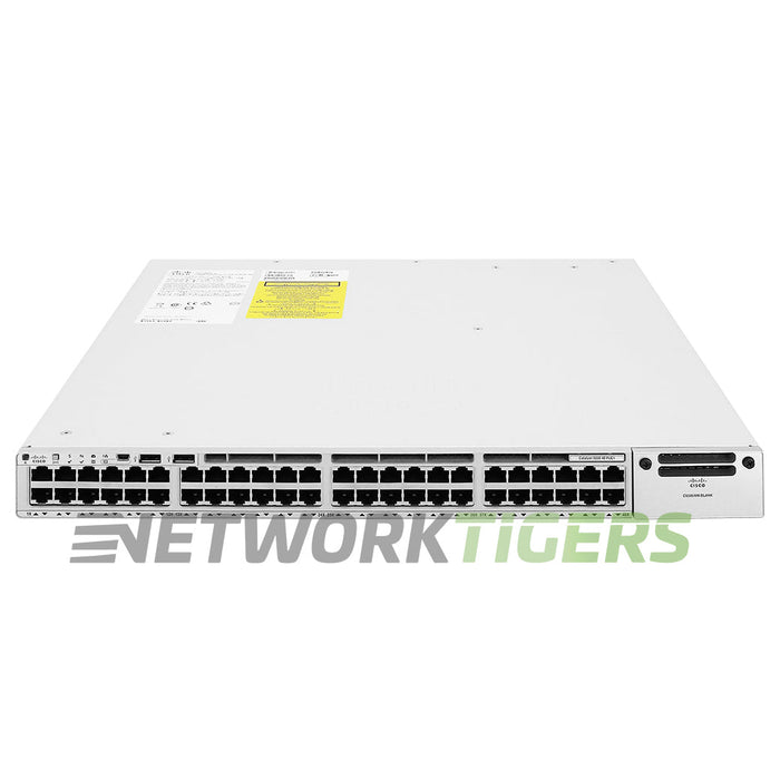 Cisco C9200-48P-A Catalyst 9200 48x 1GB PoE+ RJ45 1x Module Slot Switch