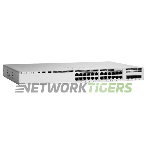 Cisco C9200L-24PXG-2Y-A 24x Catalyst 9200L 1GB PoE+ RJ45 2x 25GB SFP28 Switch
