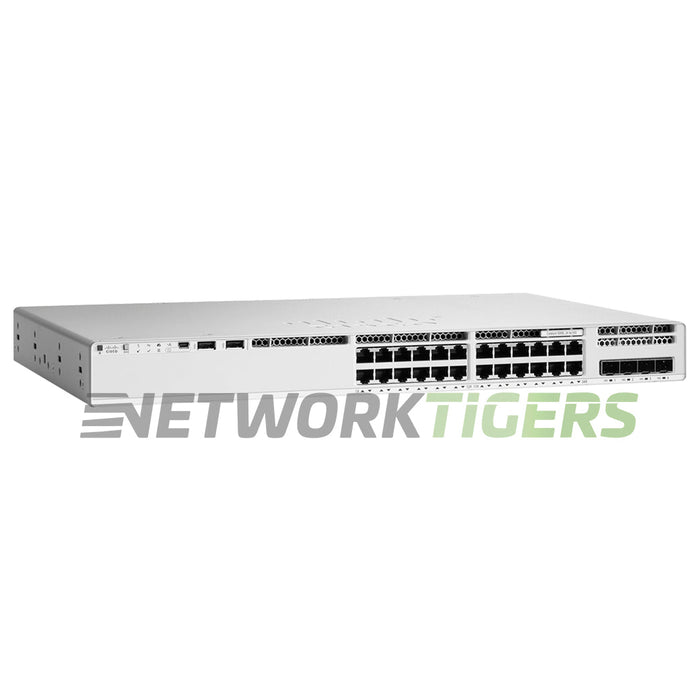 Cisco C9200L-24T-4X-E Catalyst 9200L Series 24x 1GB RJ45 4x 10GB SFP+ Switch