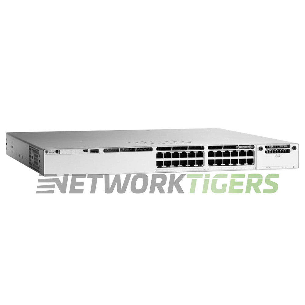 Cisco C9300-24P-E Catalyst 9300 24x 1GB PoE+ RJ45 1x Module Slot Switch