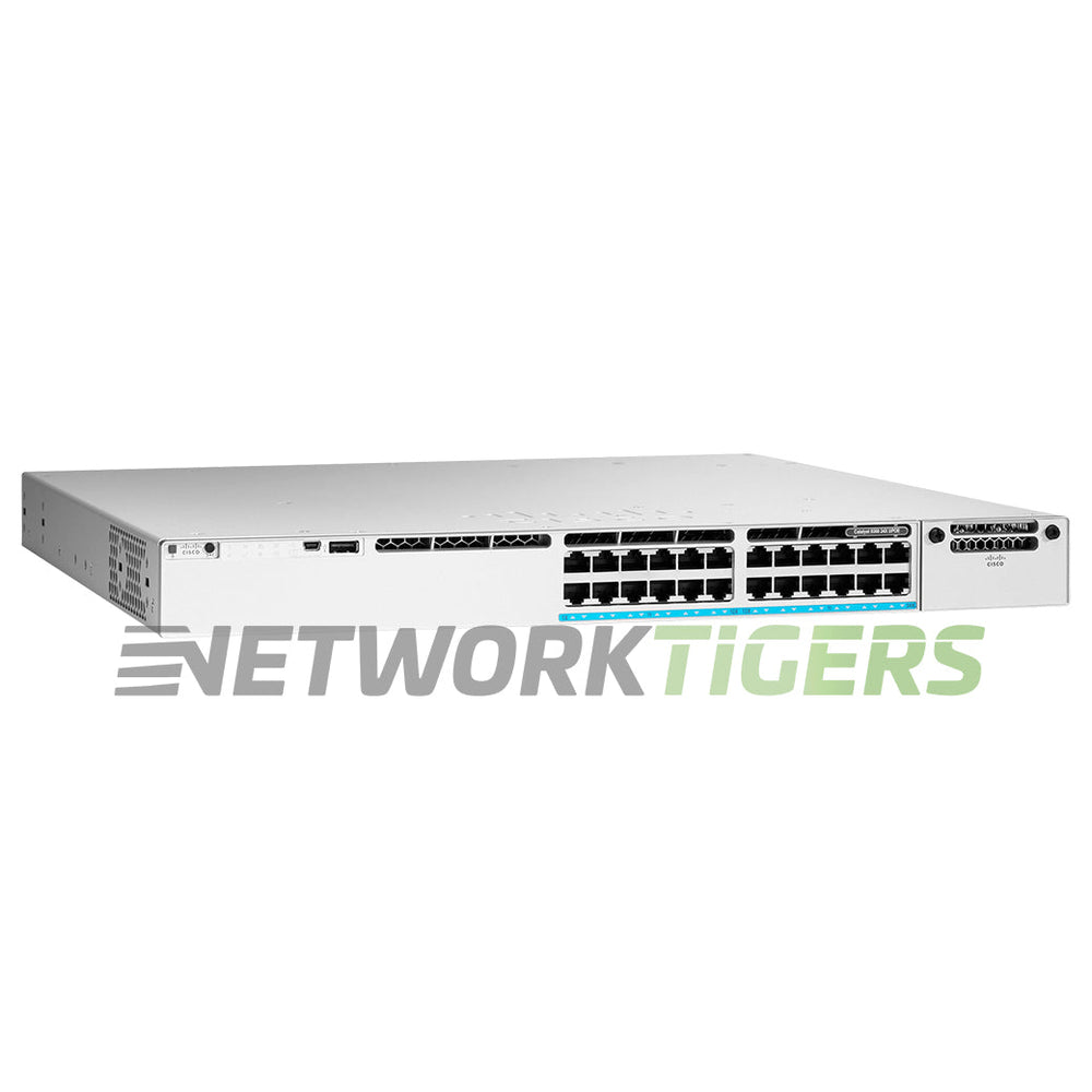 Cisco C9300-24UX-E 24x MultiGB UPoE RJ45 1x Expansion Module Slot Switch