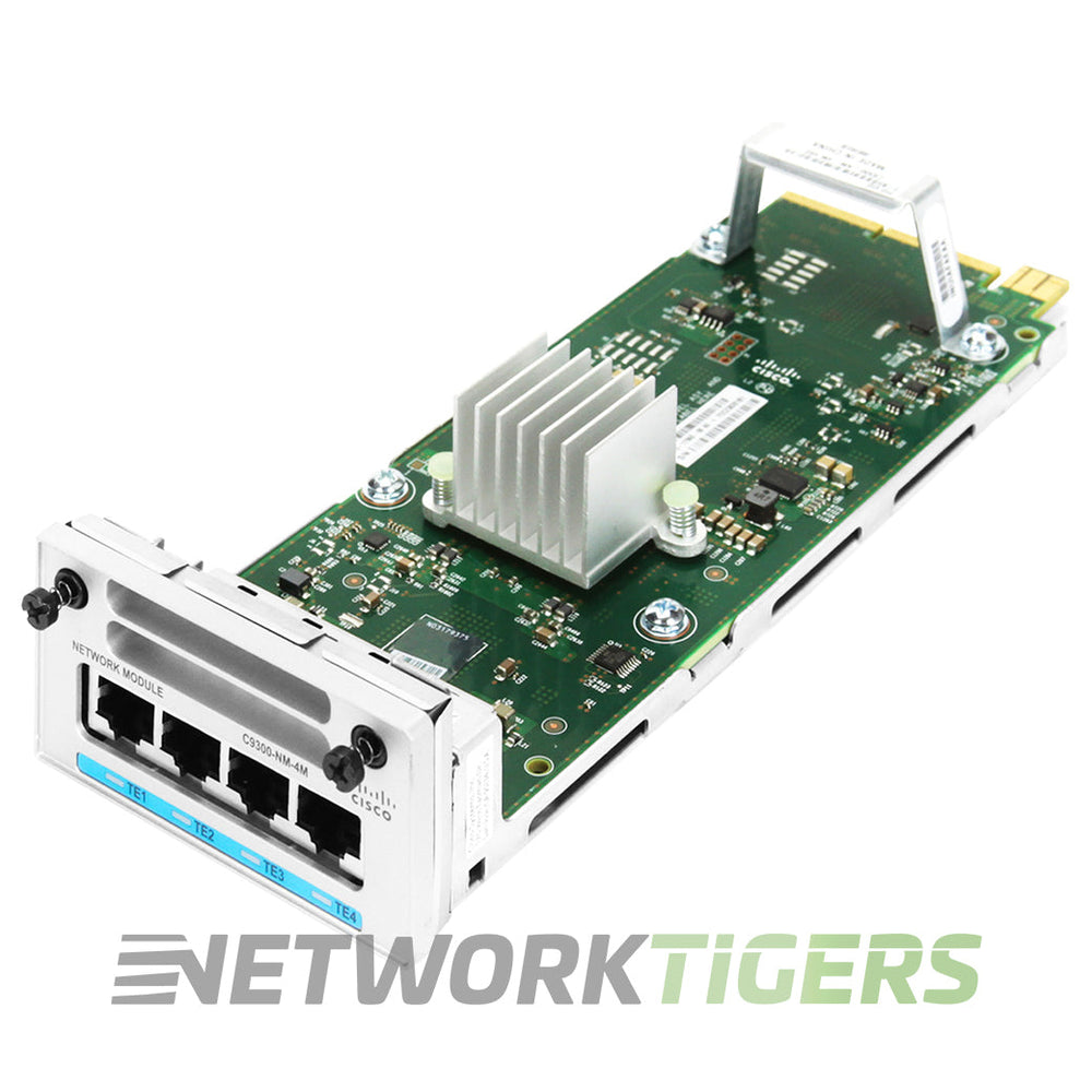 Cisco C9300-NM-4M Catalyst 9300 Series 4x MultiGB RJ45 Switch Module