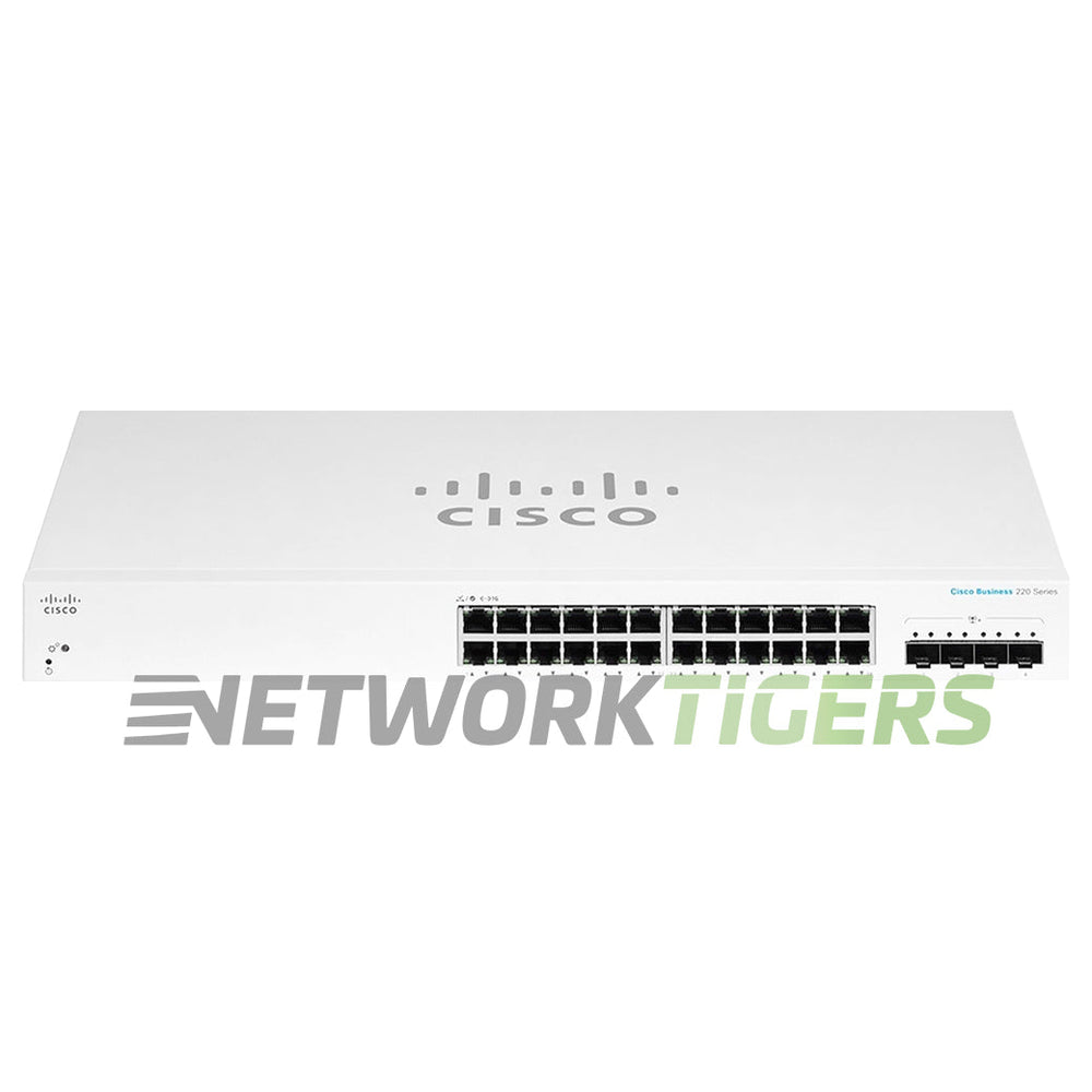 Cisco CBS220-24T-4G-NA Business 220 Series 24x 1GB RJ45 4x 1GB SFP Switch