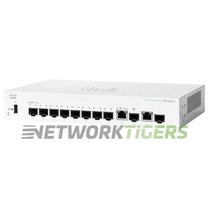 Cisco CBS350-8S-E-2G-NA 8x 1GB SFP 2x 1GB Combo Switch