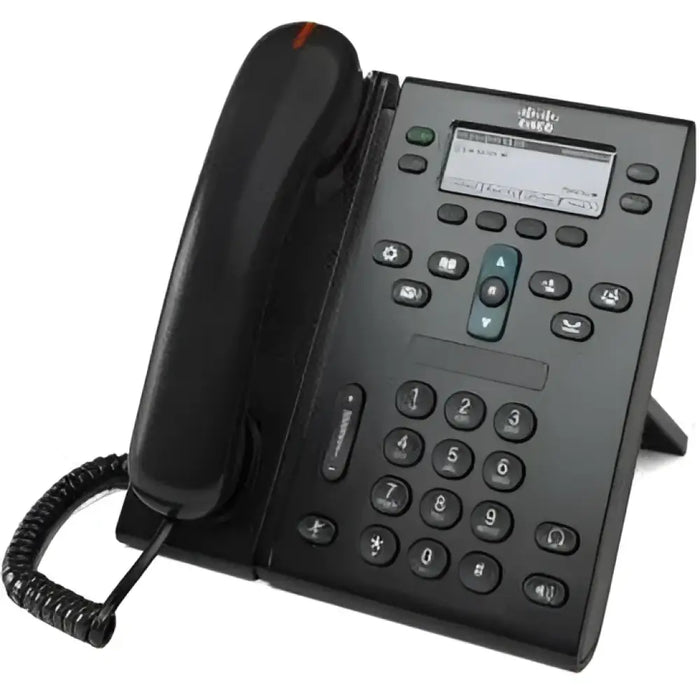 Cisco CP-6945-C-K9 Unified IP Phone 6945 | 4-Line Gigabit VoIP Phone, Charcoal - Refurbished