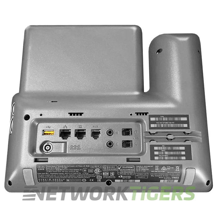 Cisco CP-8861-K9 Color VOIP Phone w/2 USB Ports