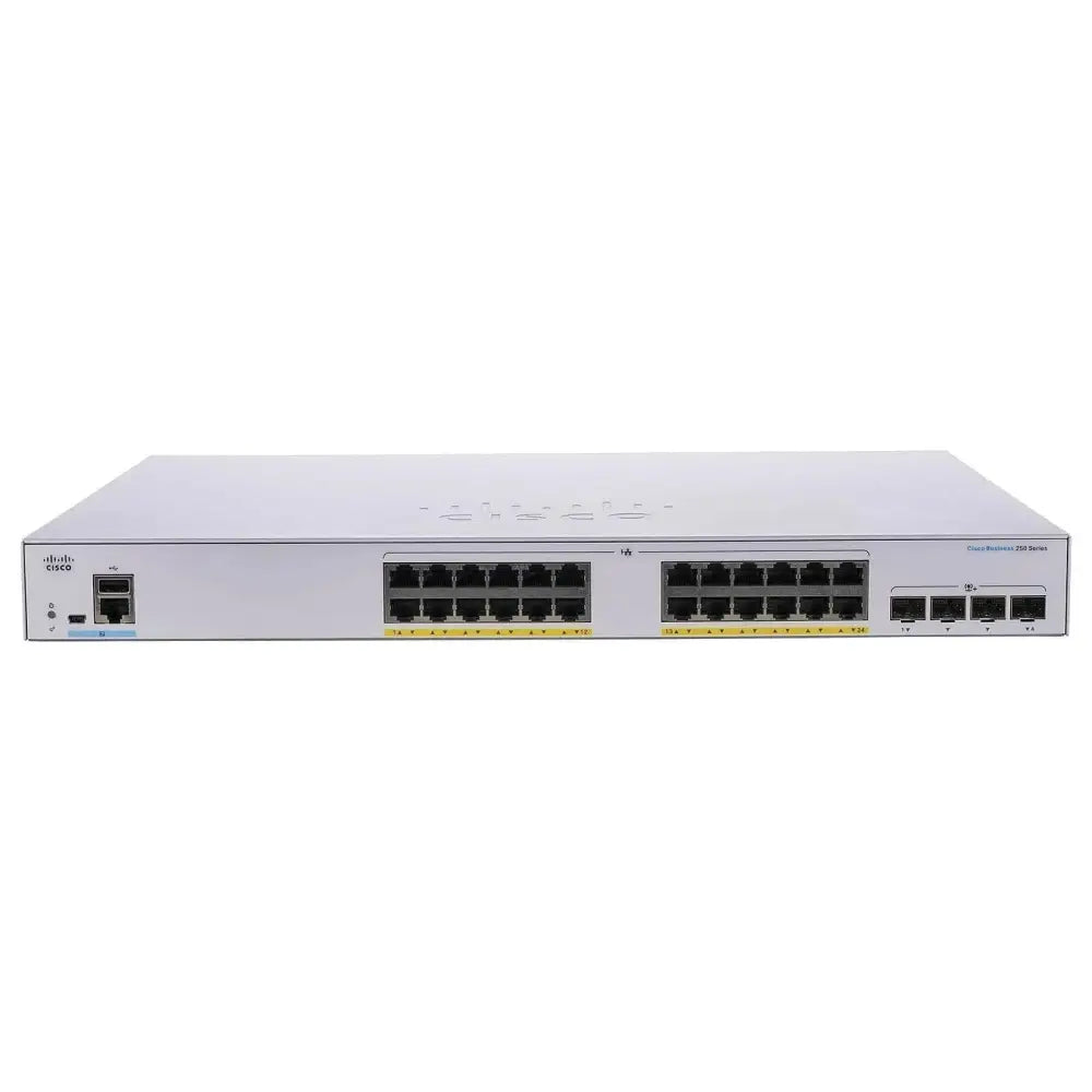 Cisco Catalyst 1000 C1000-24FP-4X-L 24-Port Gigabit PoE+ 370W Managed Switch 4x 10G SFP+ - Refurbished