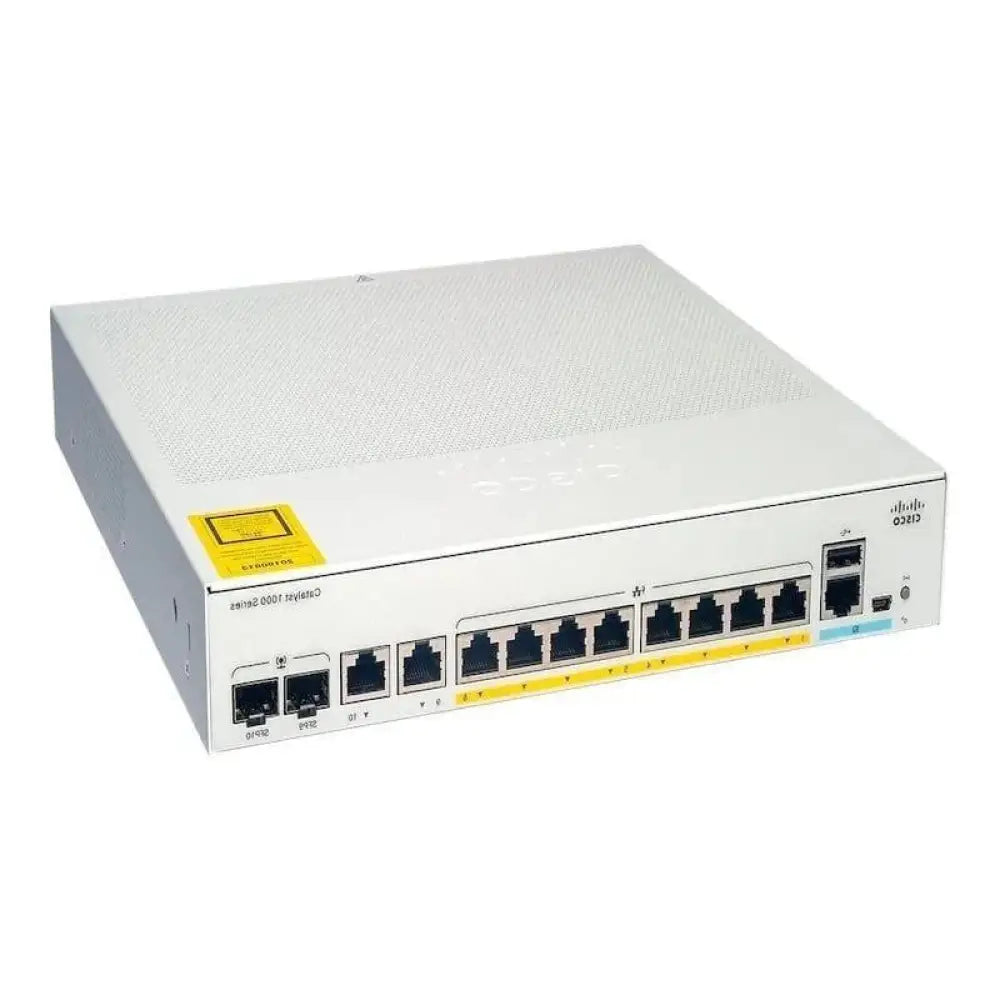 Cisco Catalyst 1000 C1000-8T-2G-L 8-Port Gigabit Managed Switch 2x 1G SFP Combo - Refurbished