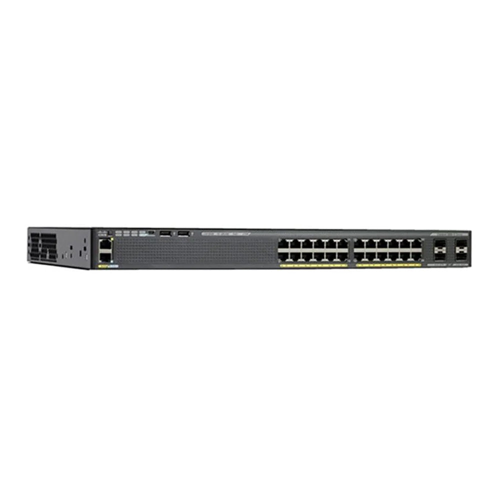 Cisco Catalyst 2960X-24PD-L 24-Port PoE+ Switch 2×10G SFP+ Uplinks