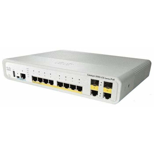 Cisco Catalyst 3560 8 Port Gigabit Switch - WS-C3560CG-8TC-S