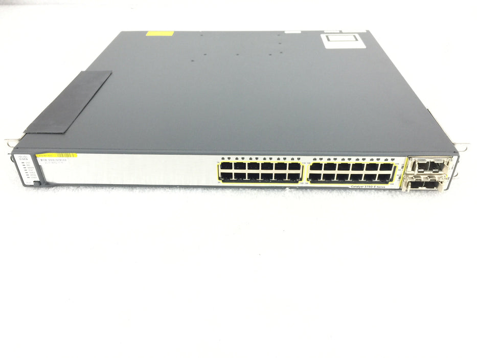 Cisco Catalyst 3750-E 24- Port Stackable Network Switch (WS-C3750E-24TD-S)