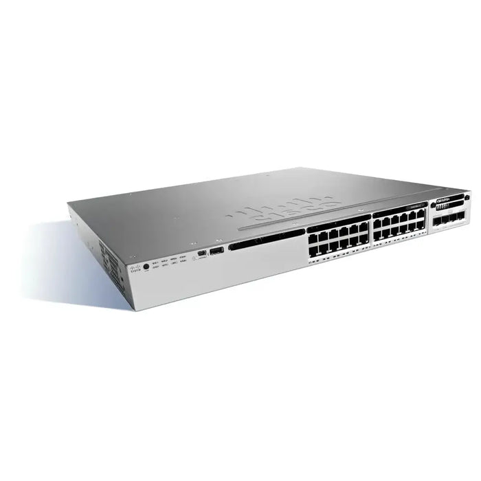 Cisco Catalyst 3850 24-Port Gigabit Managed Switch WS-C3850-24T-L LAN Base - Refurbished