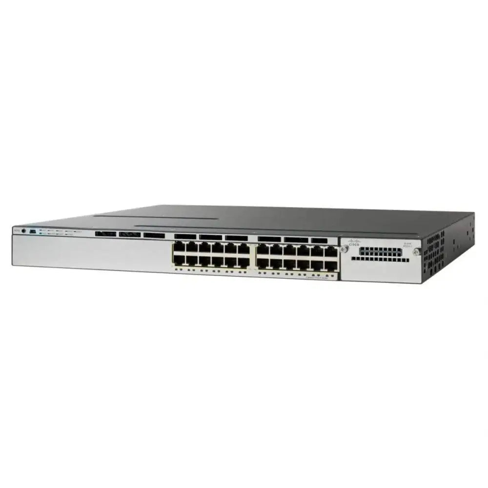 Cisco Catalyst 3850 24-Port PoE+ Managed L3 Switch WS-C3850-24P-S - Refurbished