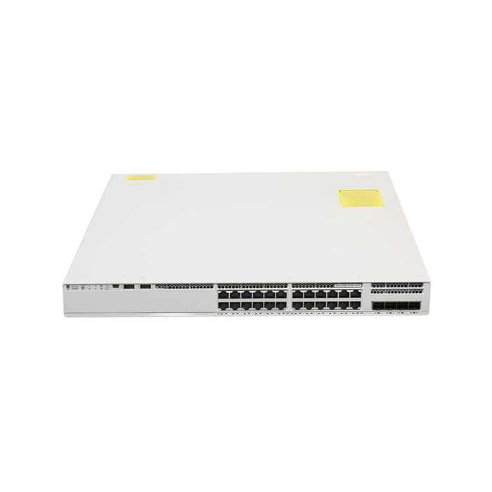 Cisco Catalyst 9200L-24P-4G 24-Port PoE+ Switch, 4×1G Uplinks, Network Essentials & Advantage