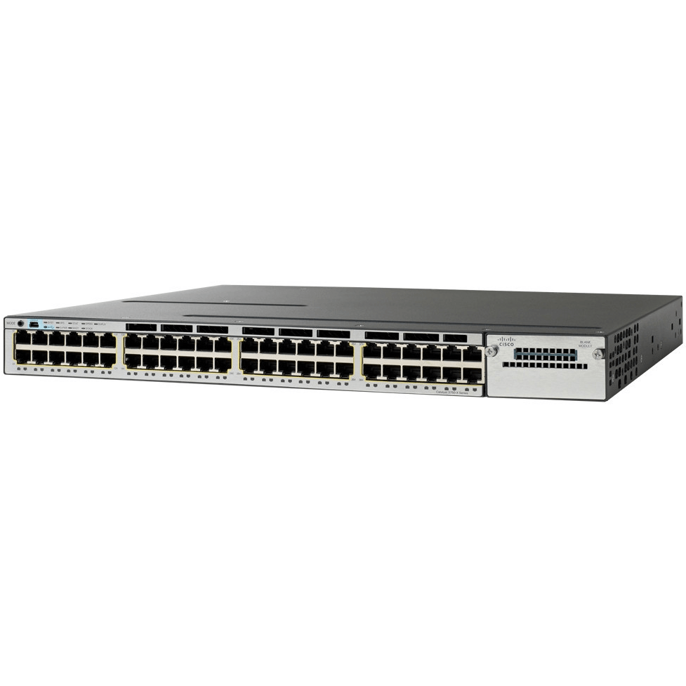 Cisco Catalyst C3560X 48 Port POE Switch - WS-C3560X-48P-S