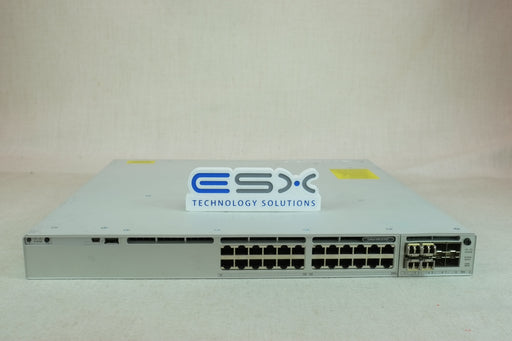 Cisco Catalyst C9300-24P-A 24 Port PoE+ Net Advantage Switch 2x PWR-C1-715WAC