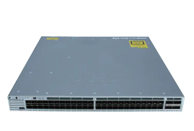 Cisco Catalyst WS-C3850-48XS-F-S 48-Port 10G SFP+ Switch 4x 40G QSFP+ IP Base Back-to-Front Airflow - Refurbished/Tested