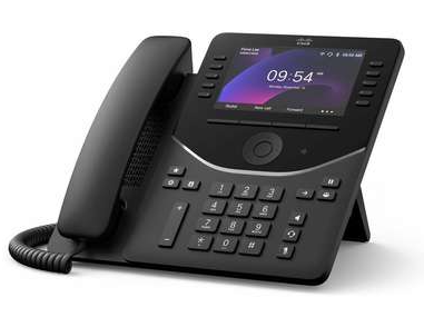 Cisco Desk Phone 9861 (DP-9861-K9) — New, Wi-Fi & Bluetooth VoIP Phone