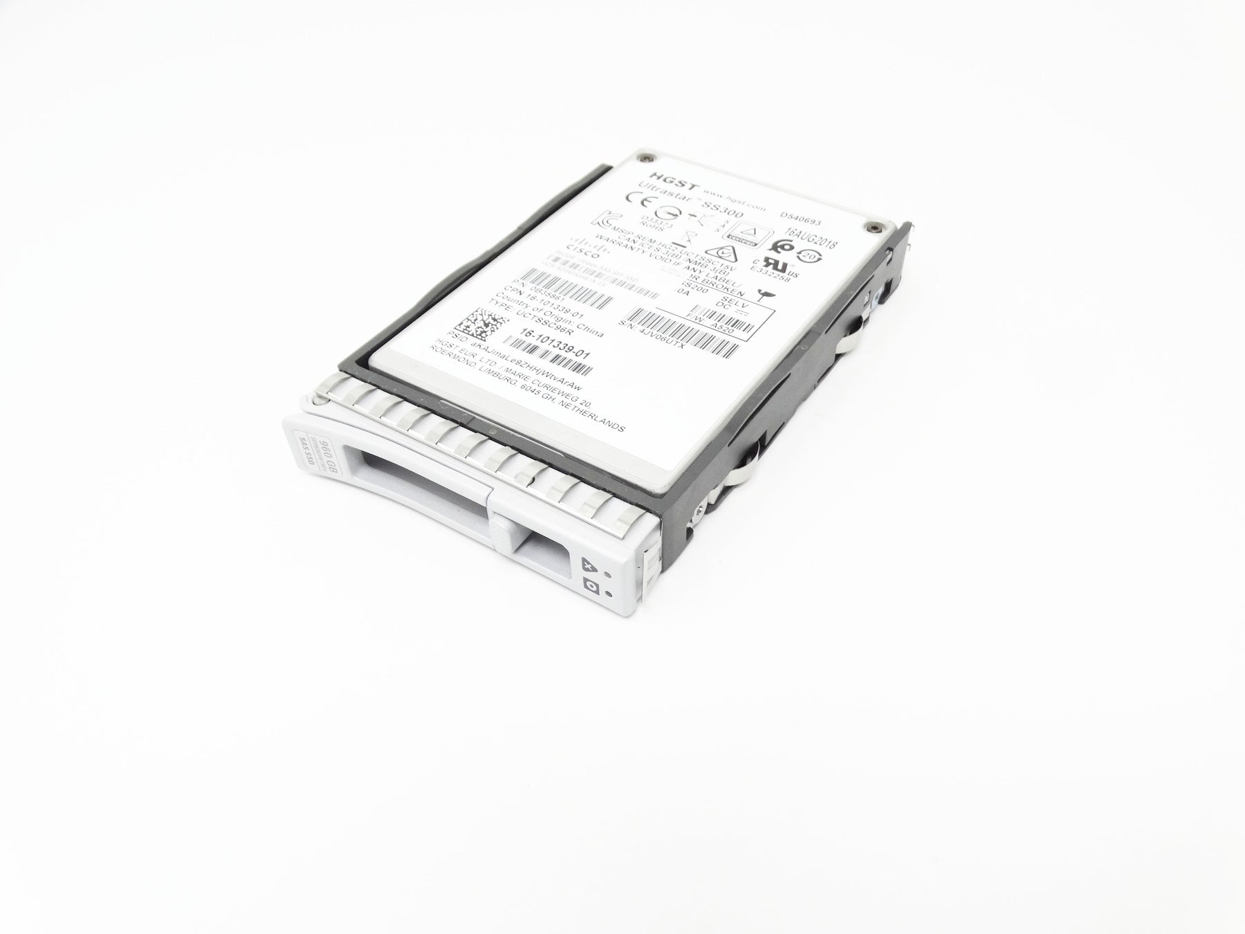 Cisco Enterprise Value 960GB SAS 12Gbps 2.5'' SSD Solid State Drive (16-101339-01)