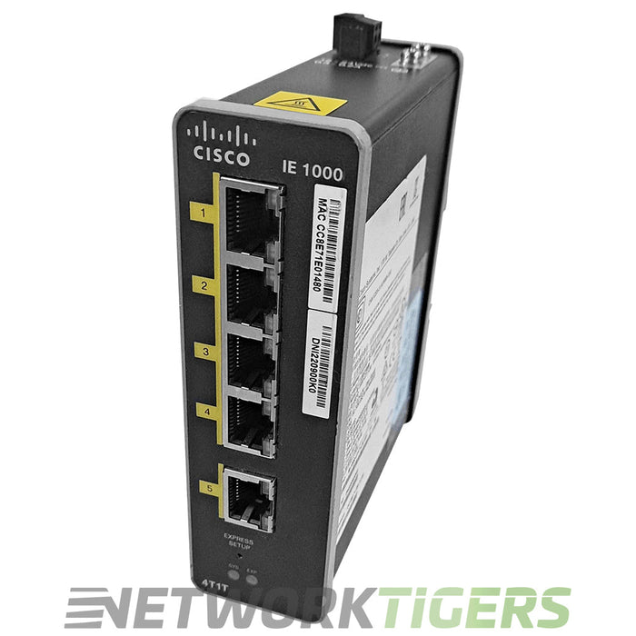 Cisco IE-1000-4T1T-LM IE 1000 Series 5x Fast Ethernet RJ45 Switch