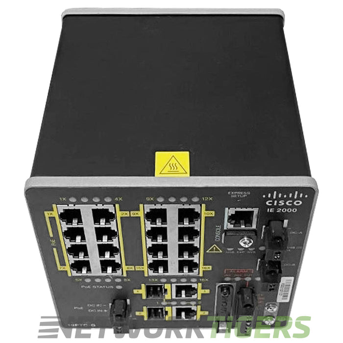 Cisco IE-2000-16PTC-G-E IE 2000 Series 16x FE PoE+ 2x 2GE RJ45 Switch