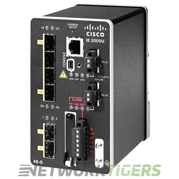 Cisco IE-2000-4TS-G-B IE 2000 4x FE RJ45 2x 1GB SFP Switch