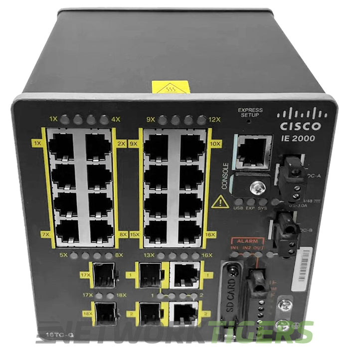 Cisco IE-2000U-16TC-G-X 16x FE RJ45 2x 1GB Combo 2x FE Combo Switch